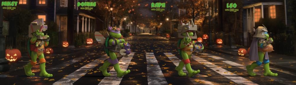 Teenage Mutant Ninja Turtles Cowa-BOO-nga! Remixx Raphael