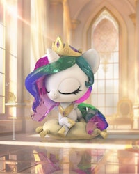 My Little Pony Vinyl Figure Princess Celestia Memories Edition