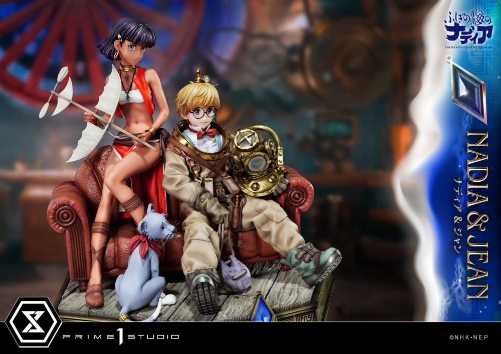 Nadia: The Secret of Blue Water Concept Masterline Nadia & Jean 1/6 Scale Statue