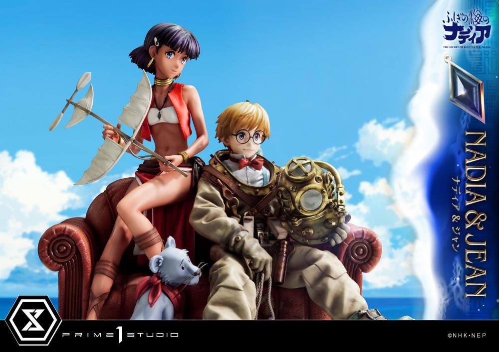 Nadia: The Secret of Blue Water Concept Masterline Nadia & Jean 1/6 Scale Statue