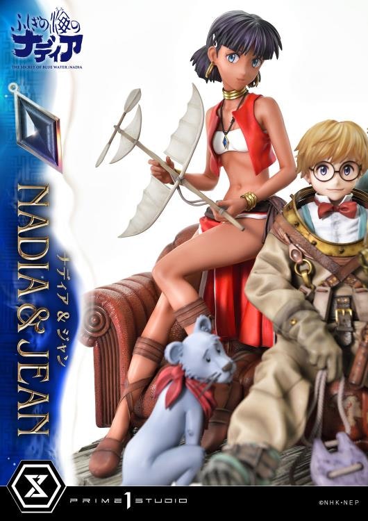 Nadia: The Secret of Blue Water Concept Masterline Nadia & Jean 1/6 Scale Statue