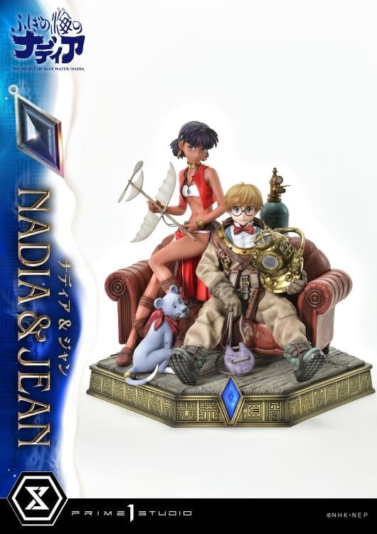 Nadia: The Secret of Blue Water Concept Masterline Nadia & Jean 1/6 Scale Statue