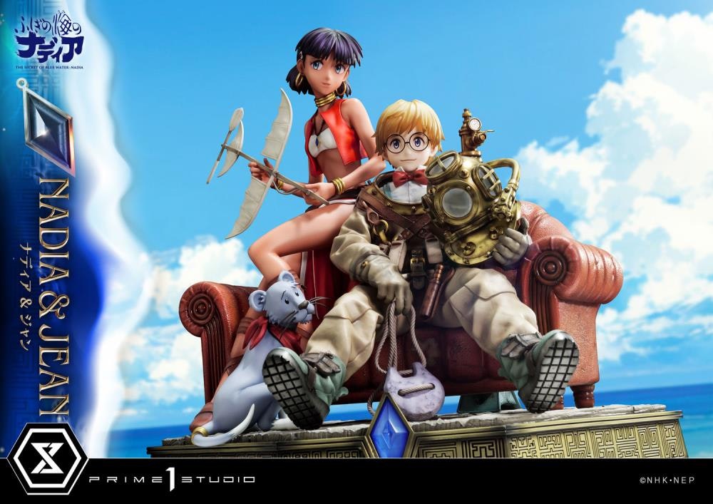 Nadia: The Secret of Blue Water Concept Masterline Nadia & Jean 1/6 Scale Statue