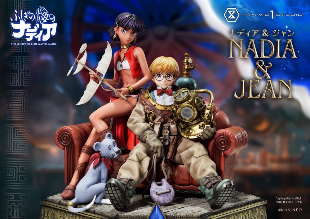 Nadia: The Secret of Blue Water Concept Masterline Nadia & Jean 1/6 Scale Statue