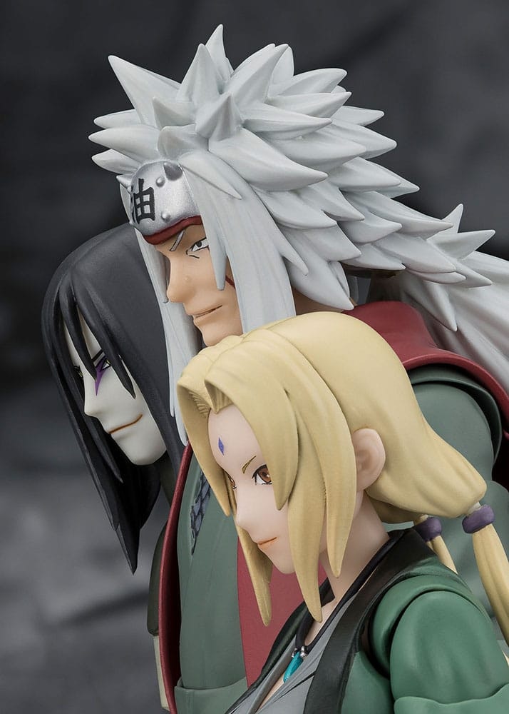 Naruto: Shippuden S.H.Figuarts Jiraiya -Hidden Leaf Heroic Master Sage- (Sage Mode Set) Action Figure
