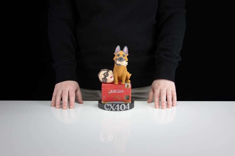 Fallout CX404 + Wilzig (Head) 8" Stylized Vinyl Figure