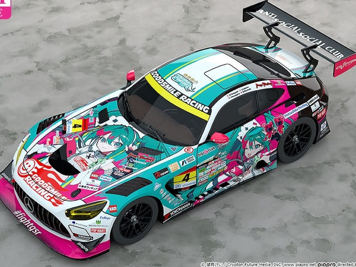 Hatsune Miku GT Project Vehicle 1/64 Hatsune Miku AMG 2025 Season Opening Ver.