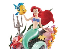The Little Mermaid D-Stage DS-012 Ariel and Flounder Statue