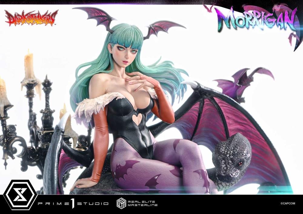 Darkstalkers Real Elite Masterline Morrigan 1/4 Scale Statue