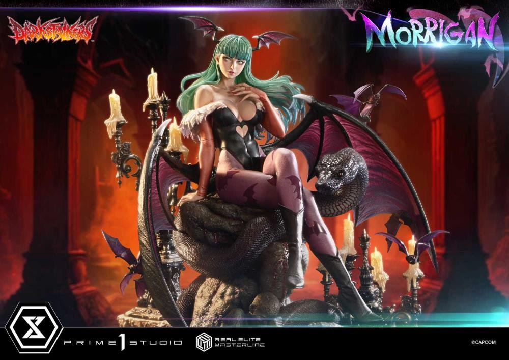 Darkstalkers Real Elite Masterline Morrigan 1/4 Scale Statue