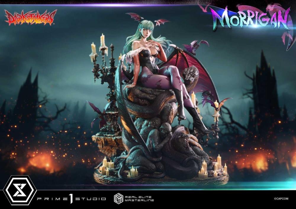 Darkstalkers Real Elite Masterline Morrigan 1/4 Scale Statue