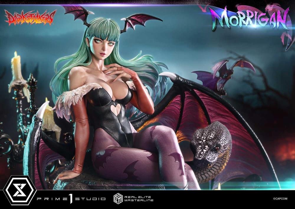 Darkstalkers Real Elite Masterline Morrigan 1/4 Scale Statue