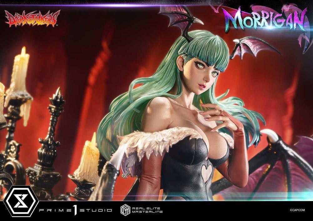 Darkstalkers Real Elite Masterline Morrigan 1/4 Scale Statue