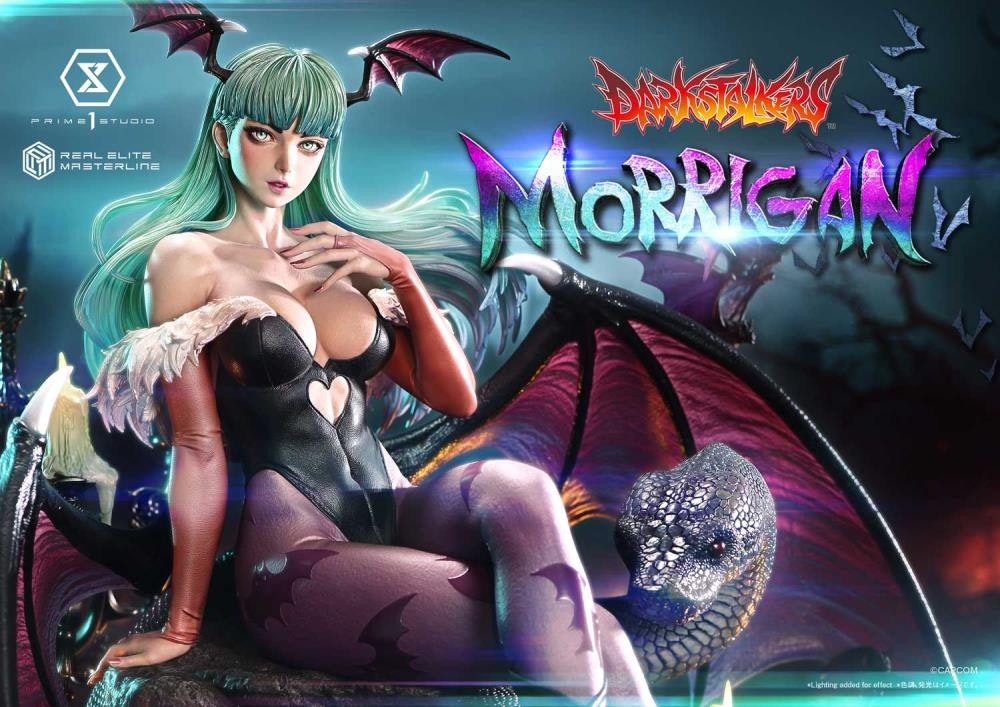 Darkstalkers Real Elite Masterline Morrigan 1/4 Scale Statue