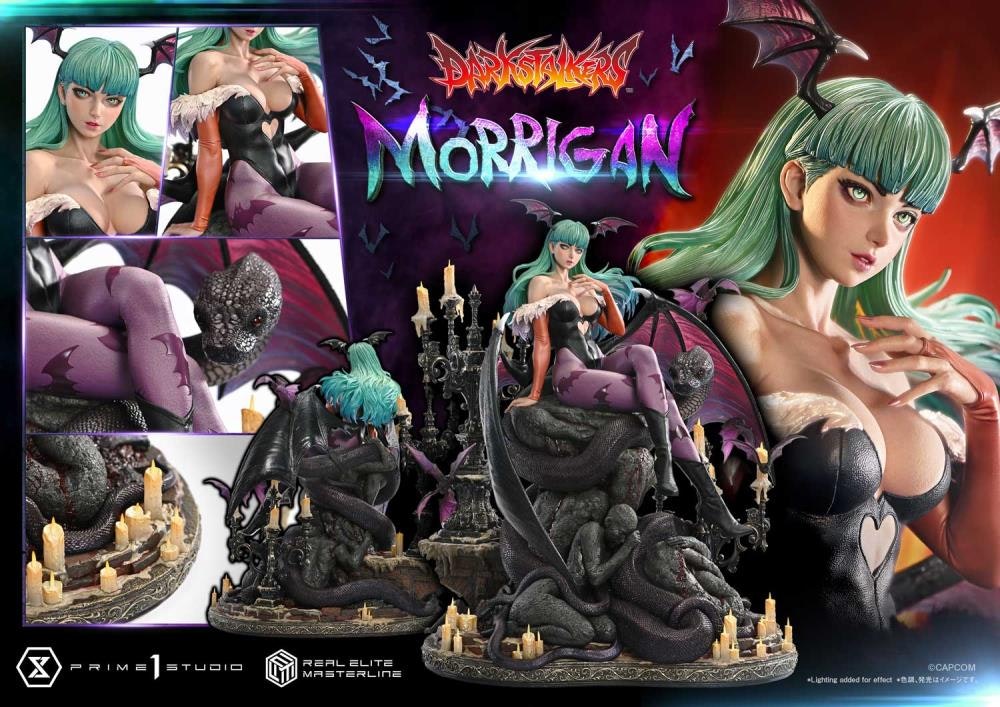 Darkstalkers Real Elite Masterline Morrigan 1/4 Scale Statue