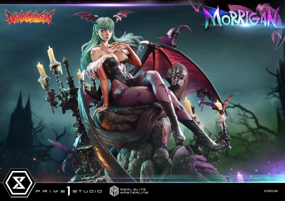 Darkstalkers Real Elite Masterline Morrigan 1/4 Scale Statue