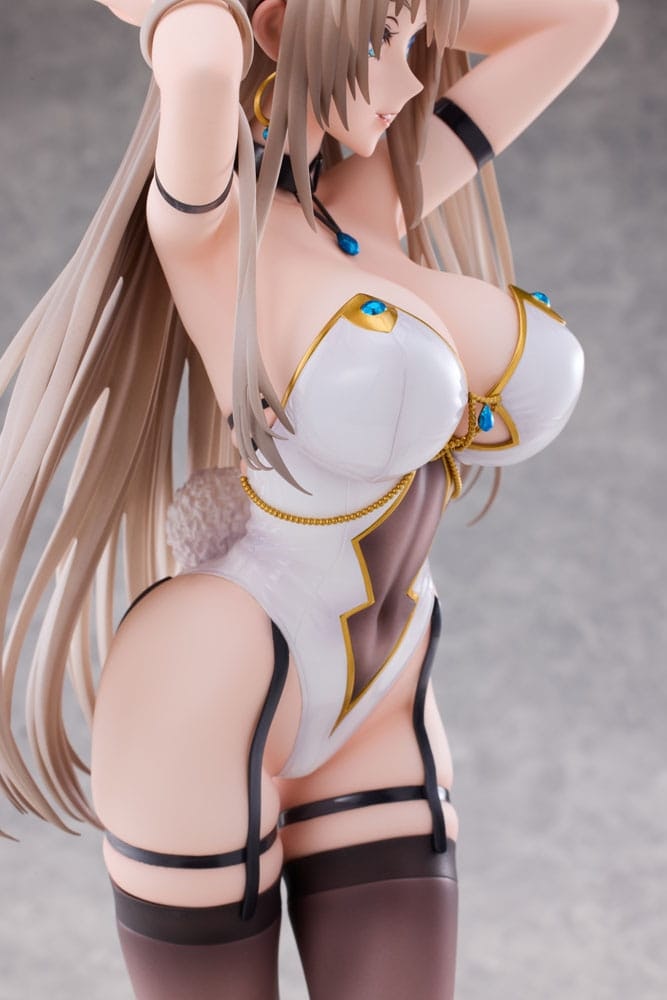 (18+) Sakiyamama Illustration White Bunny Onee-san