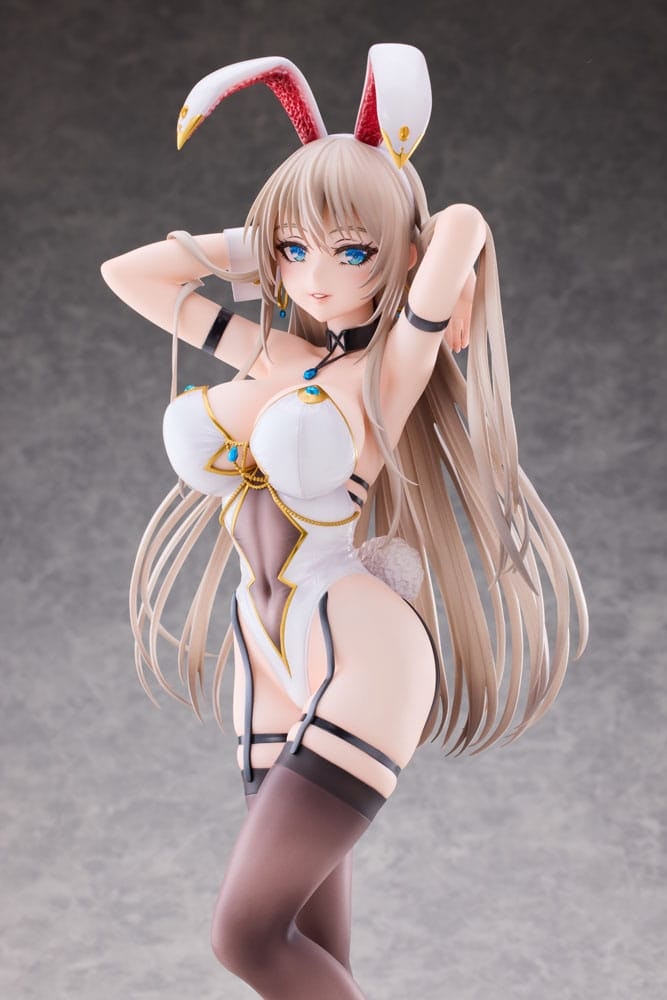 (18+) Sakiyamama Illustration White Bunny Onee-san