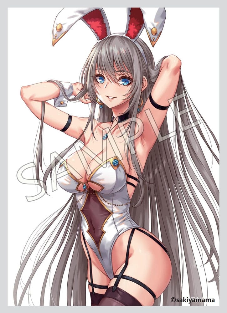 (18+) Sakiyamama Illustration White Bunny Onee-san