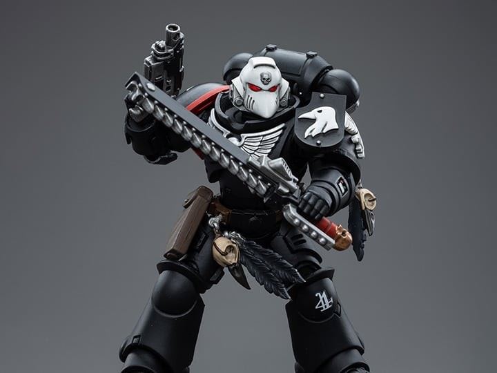 Warhammer 40K Raven Guard Intercessors Sergeant Rychas 1/18 Scale Action Figure