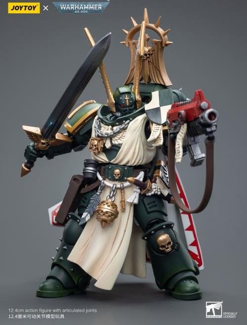 Warhammer 40k Dark Angels Master Lazarus 1/18 Scale Action Figure
