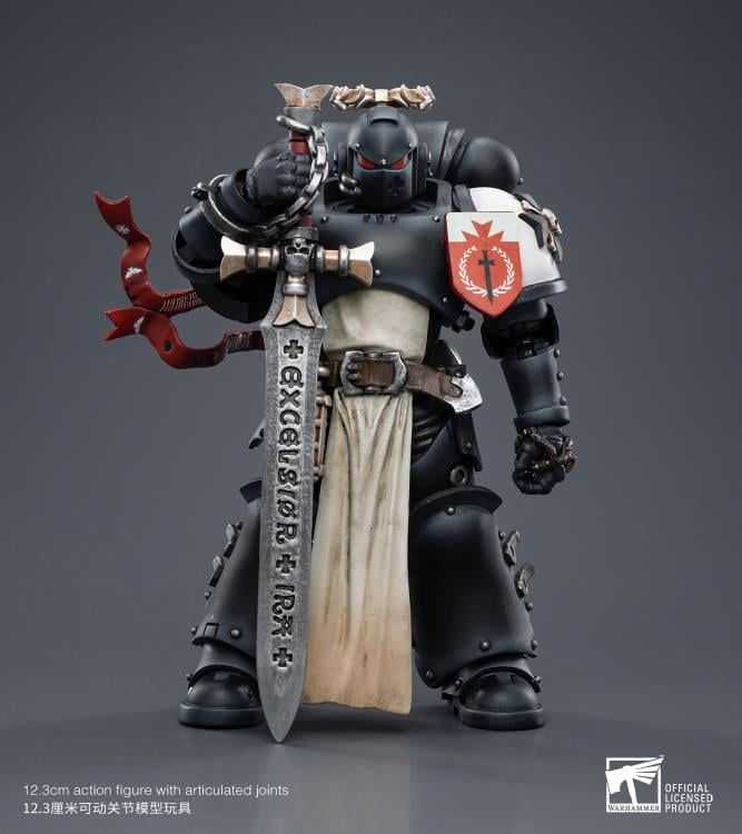 Warhammer 40K Black Templars The Emperor's Champion Rolantus 1/18 Scale Action Figure