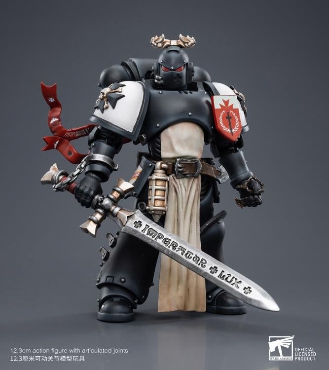 Warhammer 40K Black Templars The Emperor's Champion Rolantus 1/18 Scale Action Figure