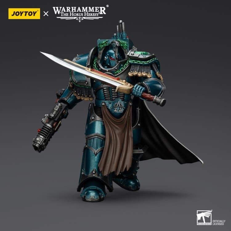 Warhammer: The Horus Heresy Alpha Legion Legion Praetor in Cataphractii Terminator Armor 1/18 Scale Action Figure