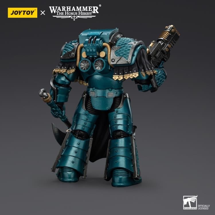Warhammer: The Horus Heresy Alpha Legion Lernaean Terminator with Volkite Charger 1/18 Scale Action Figure