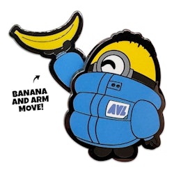 Despicable Me Pin Badge Banana Minion