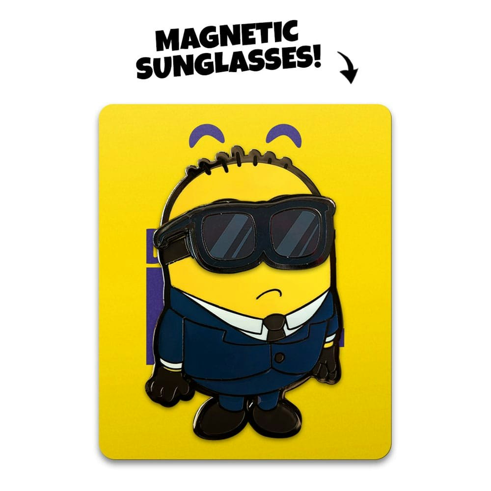 Despicable Me Pin Badge Sunglasses Suit Minion
