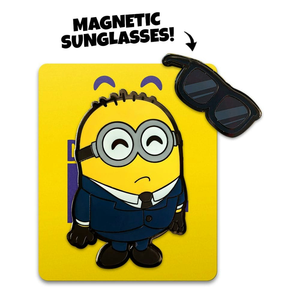 Despicable Me Pin Badge Sunglasses Suit Minion