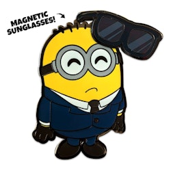 Despicable Me Pin Badge Sunglasses Suit Minion