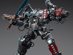 Warhammer 40K Grey Knights Nemesis Dreadknight with Terminator Caddon Vibova 1/18 Scale Action Figure Set