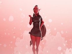 Lore Olympus Minthe Vinyl Figure