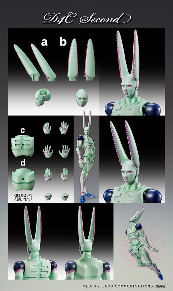 JoJo's Bizarre Adventure Super Action Statue D4C Second