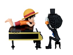 One Piece World Collectable Figure Log Stories Luffy & Brook
