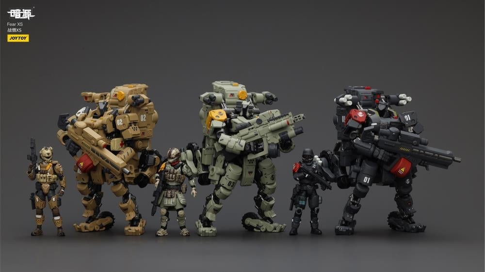 Battle for the Stars Fear XS-03 Tactical Type 1/25 Scale Action Figure