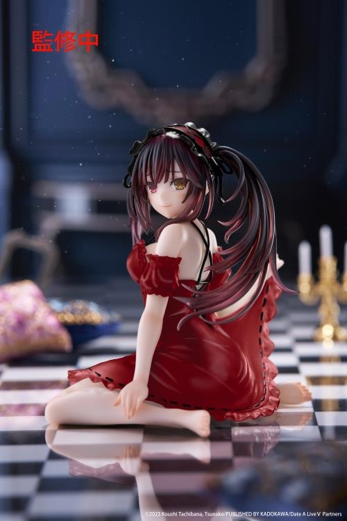 Date A Live V Desktop Cute Kurumi Tokisaki (Nightwear Ver.) Figure (Renewal Edition)