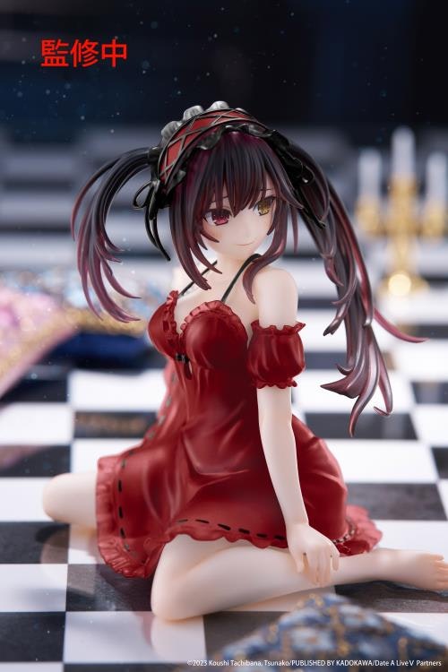 Date A Live V Desktop Cute Kurumi Tokisaki (Nightwear Ver.) Figure (Renewal Edition)