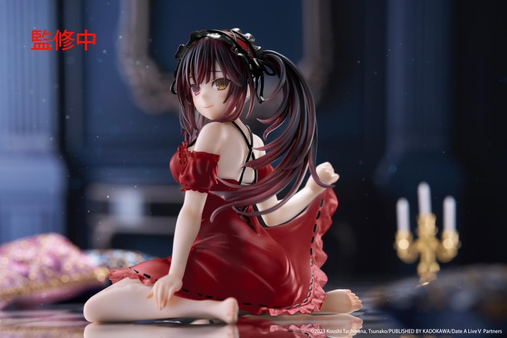 Date A Live V Desktop Cute Kurumi Tokisaki (Nightwear Ver.) Figure (Renewal Edition)