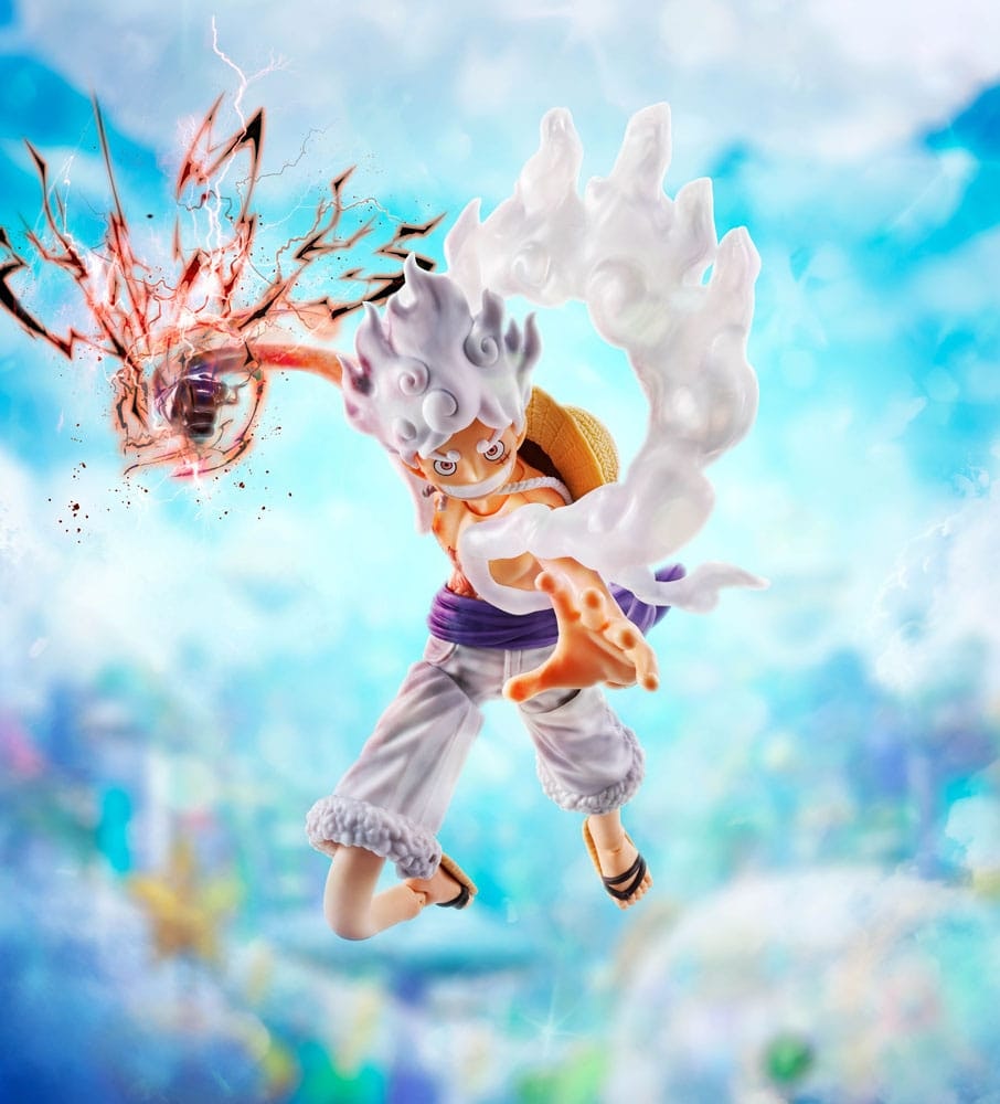 One Piece S.H.Figuarts Monkey D. Luffy (Gear 5 Future Island Egghead) Action Figure