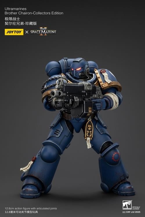 Warhammer 40,000: Space Marine 2 Ultramarines Brother Chairon (Collectors Edition) 1/18 Scale Action Figure
