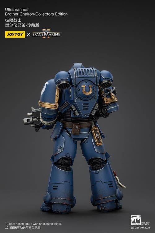Warhammer 40,000: Space Marine 2 Ultramarines Brother Chairon (Collectors Edition) 1/18 Scale Action Figure