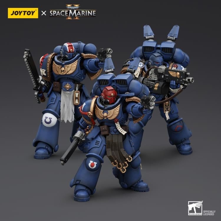 Warhammer 40,000: Space Marine 2 Ultramarines Sergeant Gadriel 1/18 Scale Action Figure