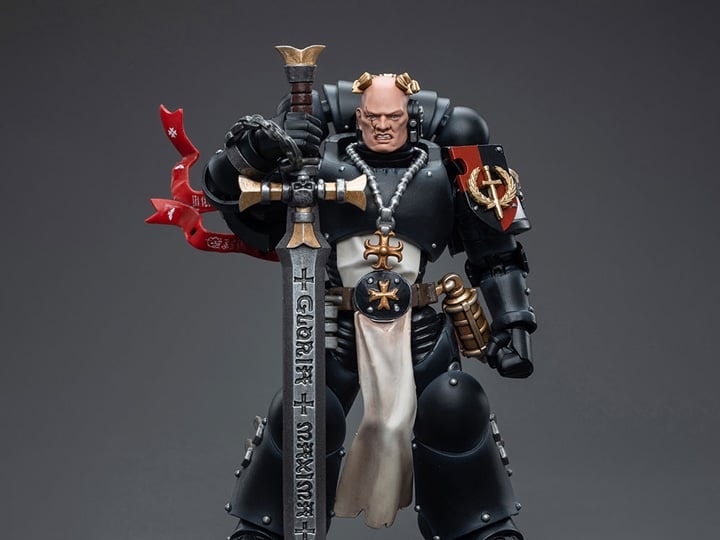 Warhammer 40K Black Templars Emperor's Champion Bayard's Revenge 1/18 Scale Action Figure