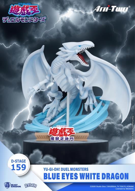 Yu-Gi-Oh! Duel Monsters D-Stage DS-159 Blue-Eyes White Dragon Limited Edition Statue