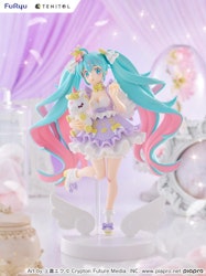 Vocaloid Tenitol Hatsune Miku (Yumekawa Princess Lavender Ver.) Figure