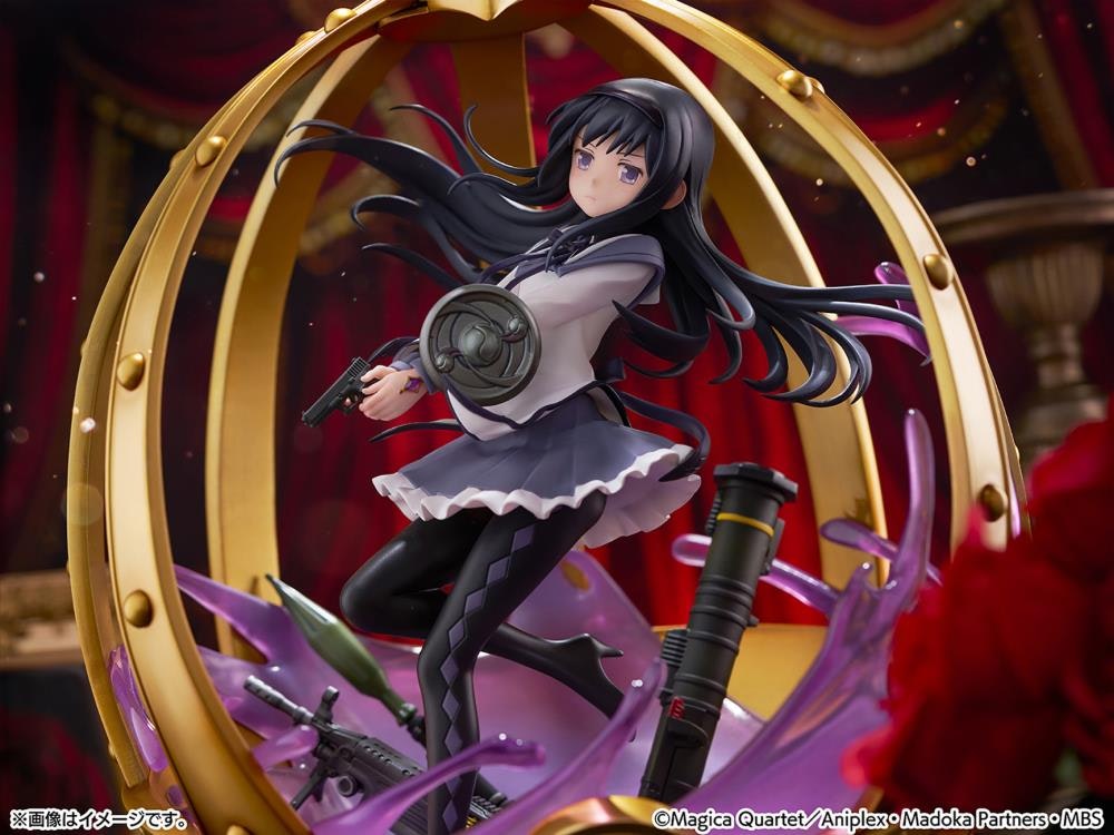 Puella Magi Madoka Magica Homura Akemi 1/7 Scale Shibuya Scramble Figure