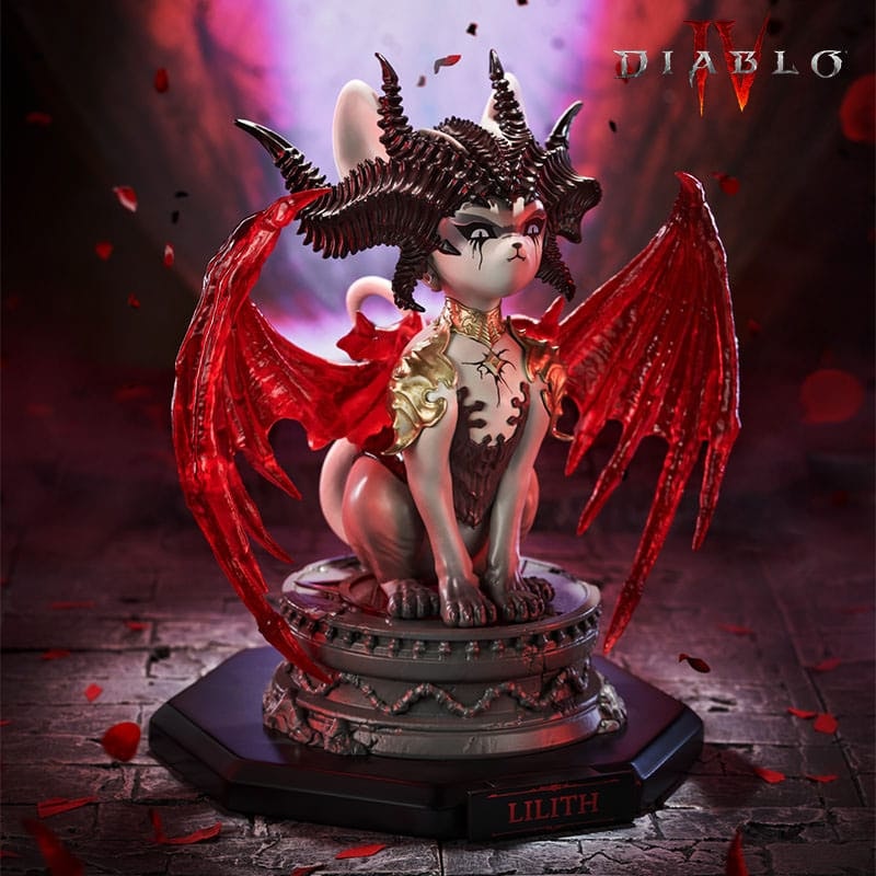 Diablo IV Statue Lilith Meow